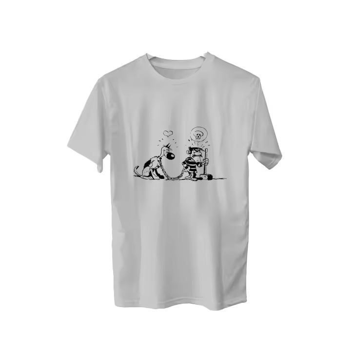 Camiseta Lucky Luke. Hermanos Dalton. Joe. Jack. William. Averell. Rantamplan. Jolly Jumper. Varios colores. Todas las tallas. - 1