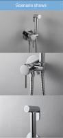 Top-grifo de bidé portátil, rociador de latón para inodoro, ducha higiénica, agua fría y caliente - details 5