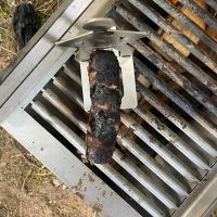 Rack De Barbacoa Humanoide De Acero Inoxidable Para Alimentos Al Aire Libre Soporte Divertido Portátil Para Camping Y Fiestas De Verano Con Gancho Para Hotdogs - details 8
