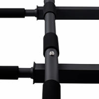 ManiBoom Barra Dominadas Pared MULTIFUNCIONAL Carga 150kg - Pull up Bar con Agujeros para Bandas TRX- Barra Fija para Calistenia, Entrenamiento en Casa, Gimnasia, Ejercicios Abdominales - details 7