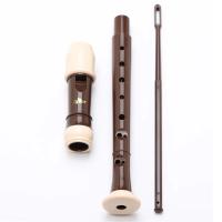 Clarinete De Barroco Treble Grabador Con Ocho Agujeros ABS Instrumento De Música De Viento Para Adultos Principiantes Práctica Removible - details 7