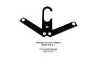 Hanger De Ropa Plegable Mountainhiker Para Camping Y Viajes Aluminio Portátil Estandarte De Secado De Ropa Accesorio De Tienda De Acampar - details 8