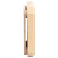 vidaXL Higrotermógrafo y reloj de arena para sauna 2 en 1 madera pino - details 3
