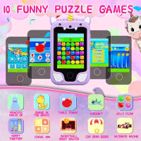 Smart Phone Infantil Con Cámara Unicornio Toque Pantalla Educativo Juguetes Para Niñas Y Niños Edad 3-8 Años MP3 Juguete Digital - details 3