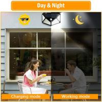 Lámpara Solar LED Exterior Con Sensor De Movimiento PIR Luz Impermeable Para Decoración De Jardín Camino Y Pared - details 2