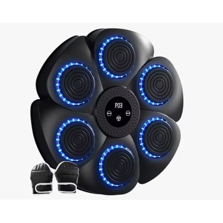(Mejor) 2025.Bluetooth Música vs Guantes De Boxeo, Boxeo Música vs entrenador de Boxeo instalación para adultos y niños. - 1