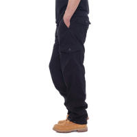 Pantalones Cargo Hombre FGKKS Con Multiple Bolsillos Y Cierre De Cremallera Algodón Puro Pantalones Rectos Casuales De Color Sólido Para Construcción - details 19