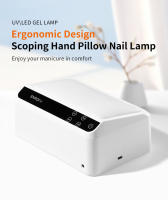 Lámpara LED UV 2-en-1 Con Almohadilla De Descanso Para Manos Para Pólvora De Gel 72W Secador De Uñas Con 4 Tiempos Para Uso En Salón O Hogar - details 0