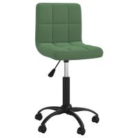 vidaXL Silla de comedor giratoria de terciopelo en color Gris oscuro/Rojo vino tinto/Azul y más | cómodas modernas ergonómicas para comedor cocina salón hogar - details 3