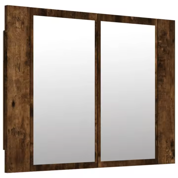 Armari co Espejo LE Mader Robl Ahumad 60x12x45cm - 1