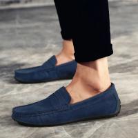 Zapatos Casuales Para Hombre De Cuero De Alta Calidad Mocasines Con Cordones Tamaño 38-47 Diez Colores Slip-on Zapatos De Conducción Moda Transpirables Y Massajeados - details 8