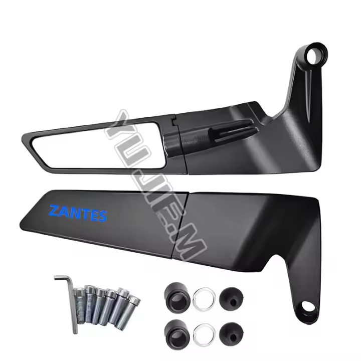 Espejo Retrovisor De Manillar Para Motocicleta CNC Fijo Alada Compatible Con ZONTES G1 125 ZT125 ZT125U ZT 125 U ZT 310R 310X ZT310R 310M - 1