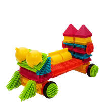 Juguetes De Bloques De Construcción DIY Para Niños Educativos Interactivos De Modelado Con Bloques Interconectables Para Niños Pequeños Asamblea Familiar - details 11