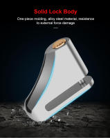 Cerradura De Freno De Disco Impermeable Para Motocicleta Antirrobo Con Llaves Para Motos Scooter Mópeds Motorbike Material De Aleación - details 3