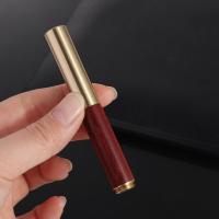 Mini Pluma De Madera De Bolsillo Pluma De Tinta Metálica Para Negocios Y Escuela Suministros De Escritura Portátil Regalo Estilo De Oficina - details 4