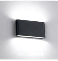 Lámpara De Pared Nórdica Aluminio IP65 Impermeable Para Interior Iluminación De Pasillo Escaleras Dormitorio Lámpara De Noche Moderna - details 10