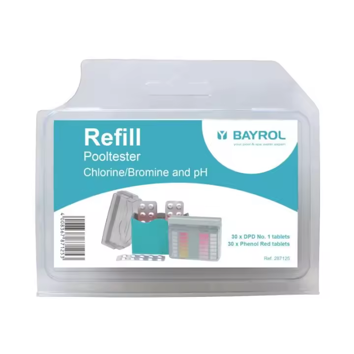 Recambio 60 reactivos Bayrol Pool Tester Cl/pH - 1