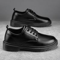 Zapatos Casuales Para Hombre De Cuero Transpirables Con Cordones Hechos a Mano Clásicos De Negocios Moccasins Planos Para La Venta Caliente - details 7