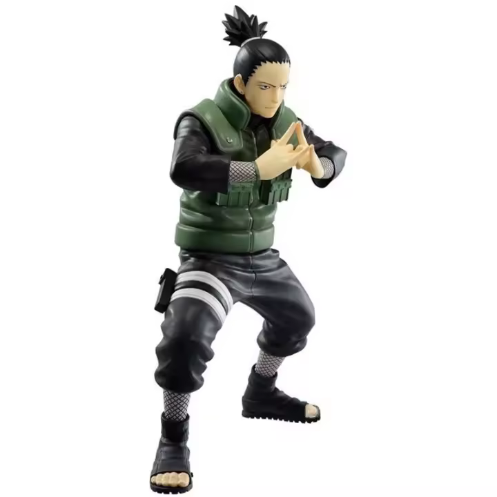 Figura Shikamaru Vibration Stars Nara Naruto Shippuden 17cm. Figura coleccionable con acabados detallados. Perfecta para fans y coleccionistas de ediciones especiales. - 1