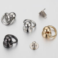 20 Piezas De Metal Con Anillo O Y Tornillos Redondos Para Manualidades Y Decoración De Fundas De Teléfono Accesorios De Joyería - details 9