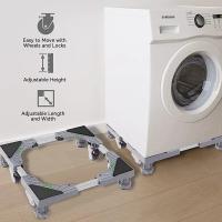 Base Universal Ajustable Para Lavar La Ropa Nevera Y Secadora Soporte Elevado Multifuncional De Plástico Eco-amigable - details 2