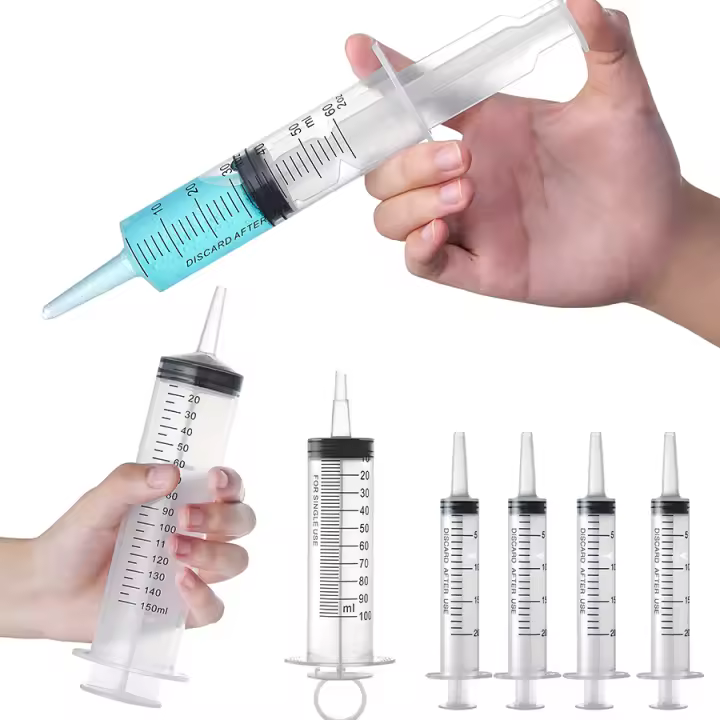 Siringa Para Mascotas De 20-500ml Con Tubo Medidor De Líquidos De Plástico Herramienta De Alimentación Gran Capacidad - 1