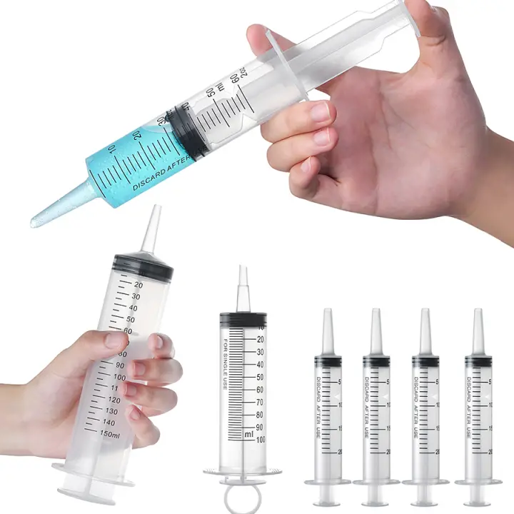 Siringa Para Mascotas De 20-500ml Con Tubo Medidor De Líquidos De Plástico Herramienta De Alimentación Gran Capacidad - 1