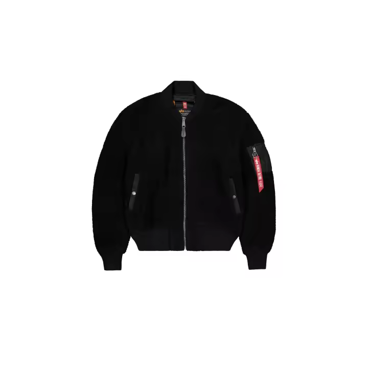 Cazadora bomber ALPHA INDUSTRIES MA-1 TEDDY. TALLA 2XL para hombres moda y ropa - Chaqueta bomber de talla 2XL - 1