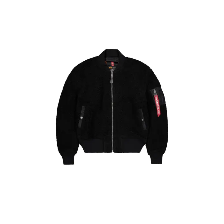 Cazadora bomber ALPHA INDUSTRIES MA-1 TEDDY. TALLA 2XL para hombres moda y ropa - Chaqueta bomber de talla 2XL - 1