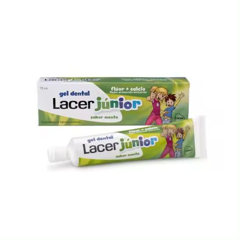 LACER JUNIOR GEL DENTAL 75 ML SABOR MENTA - 1