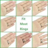 8Pcs Ajustador De Tamaño Invisible Para Anillos Sueltos Reductor Ajustable De Cualquier Anillo Herramientas De Joyería De Plástico - details 0