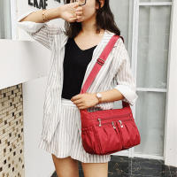 Bolso cruzado de nailon para mujer, bandolera de gran capacidad con múltiples bolsillos, para ir de compras, de viaje, de ocio - details 10