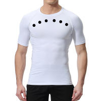 Camiseta Deportiva De Secado Rápido Para Hombres Camiseta De Compresión Corta Para Gimnasio Ejercicio Y Correr Camisetas Básicas De Undershirts - details 6