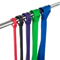 Banda De Resistencia De Látex Fuerte Elástica Para Ejercicios De Fortalecimiento De Entrenamiento Fitness Chicle Auxiliar De Pull-Ups Equipamiento De Gimnasio Unisex - details 2