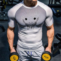Camiseta De Compresión Berserk Para Hombre Fitness Verano Secado Rápido Gimnasio Impresión Sacrificio Deportiva T-Shirt Elástica Respirable - details 2