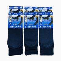 STV International - Pack 6/12 Calcetines Ejecutivo Finos Antipres 70 Den - Calcetin de Media - Calcetin de Vestir - Talla 40-46 - details 2