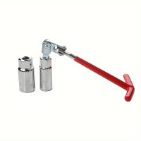 Juego De Herramientas De Reparación De Automóvil 3 Piezas Spark Plug Sleeve T-Shape 16 21 Para Motocicletas Y Coches - details 3