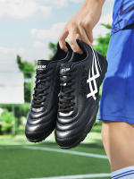 Zapatos De Fútbol Antideslizantes Y Resistentes Al Desgaste Para Entrenamiento Y Competición Profesional Para Jóvenes Y Adultos Zapatos De Béisbol JTF Con Suela De Goma Y Material De Piel Para Uso En Césped Firme - details 6