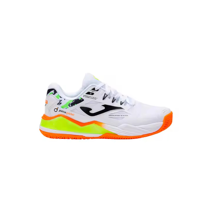 Zapatillas de pádel Joma Spin Men 2502 Blanco Clay - 1