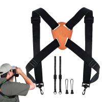 Correa De Hombro Universal Para Binoculares En Forma De X Correa De Hombro Doble Para Cámara Ajustable Correa De Pecho Para Cámara - details 3