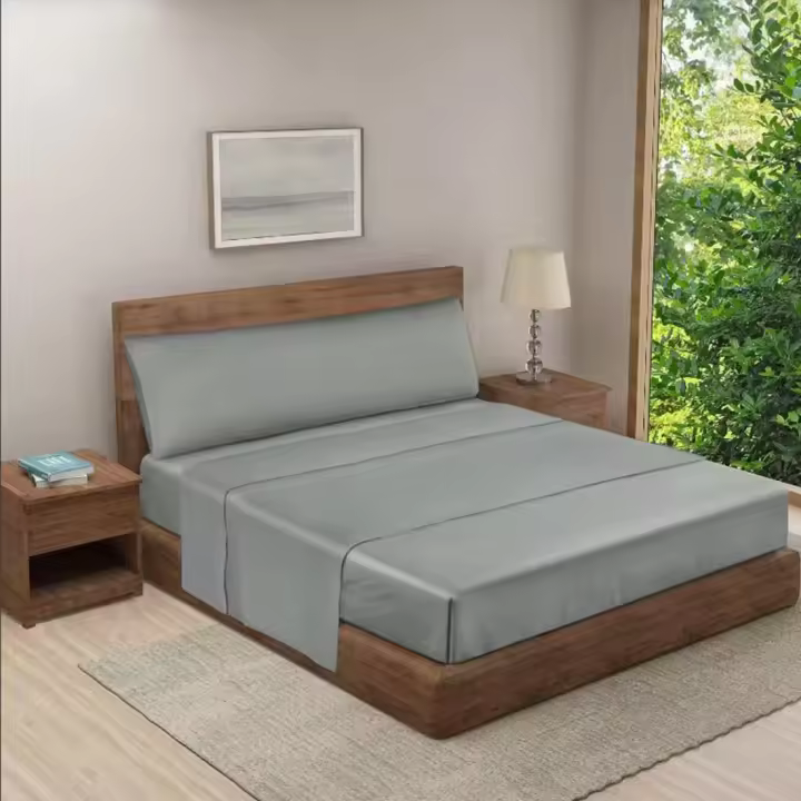 HOMESOL® juego de sábana verano - 85G/poliester 100%/impresion nano no pierde color /extrasuave - 1