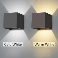 Lámpara De Pared LED 6W IP65 Impermeable Luz Caliente Y Fría Ajustable Para Interior Y Exterior Estilo Moderno Para Courtyard - details 1