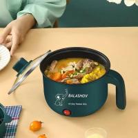 Mini olla eléctrica para 1 o 2 personas, multicocina, antiadherente, de doble capa, multifunción, vaporera, ollas para cocinar en casa - details 8