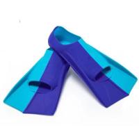 Aletas de natación de pato amarillo pequeño para niños adultos, braza libre, aletas cortas de silicona, equipo de buceo profesional - details 3