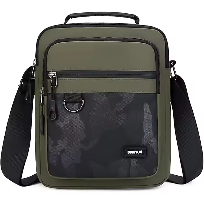 Bolso bandolera Mediana para Trabajo y Viajes (GREEN) - 1