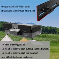 Escudo De Viento Para Barbacoa Accesorios Para Pimienta Negra Adecuado Para Barbacoa De Camping Y Grill De Blackstone - details 12