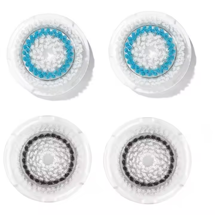 Cepillo Facial y limpiador Facial de 4 piezas, repuesto para la cabeza del cepillo Clarisonic - 1