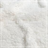 Manta De Fleece Con Patrón De Flor Naranja Y Hummingbird Para Niños Adolescentes Adultos Manta De Sherpa Para Sofá Manta Cómoda Para Cama Material Poliéster 100% Antipelusa Aislante Térmico Retorcionable - details 7