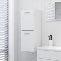 vidaXL Armario de baño madera contrachapada 30x30x80 cm en color Blanco/Roble Sonoma/Madera antigua y más | almacenamiento funcional diseño moderno para baño dormitorio sala - details 0