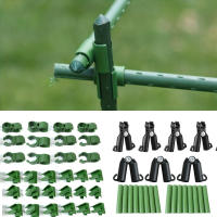 10 PCS Clip Plástico Universal Soporte Para Plantas Conector Fijo De 11 Mm Para Jardinería Y Pergolas Climáticas - details 0